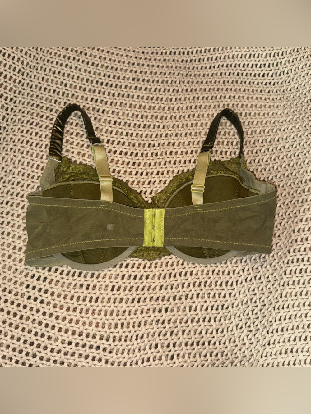 Adore me Paloma Contour Bra green 38 G ***new without tags - Picture 7 of 7